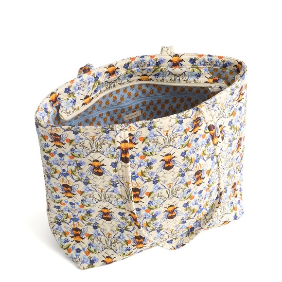 Original Zip Tote Bag in Bee Garden - Picture 2 of 3